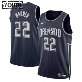 Camiseta Niños NBA Orlando Magic Franz Wagner 2023-24 Nike City Edition Navy Swingman